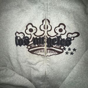 Blue Marlin Men's Zip Up sweater jacket Large